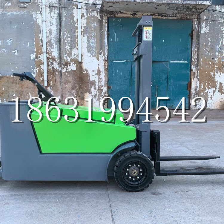 宜章县小型电动叉车1吨2吨步行站驾式电瓶堆高充电装卸车液压升降车铲车
